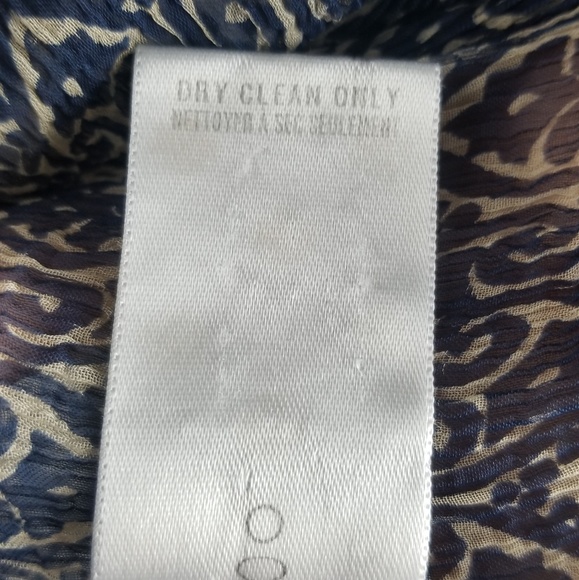 Lucky Brand/John Robshaw | Sheer Boho style blouse - Picture 8 of 8